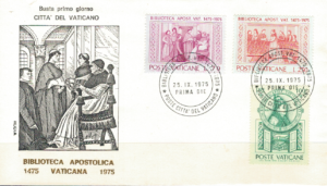 FDC BIBLIOTEKA WATYKAN MI.667-669 NR1