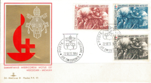 FDC CZERWONY KRZYŻ WATYKAN MI.459-461 NR5