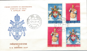 FDC KORONACJA WATYKAN MI.303-306 NR3
