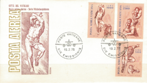 FDC FRESKI WATYKAN MI.675-677 NR1
