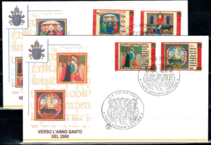 FDC MALARSTWO WATYKAN MI.1293-1296