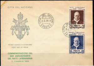 FDC SŁAWNI LUDZIE WATYKAN MI.313-314 NR2