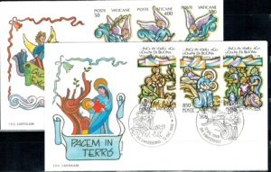 FDC BOŻE NARODZENIE WATYKAN MI.957-962 NR3