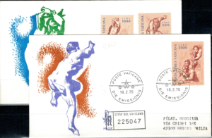 FDC FRESKI WATYKAN MI.675-677 NR2
