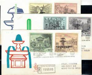FDC FONTANNY WATYKAN MI.657-662