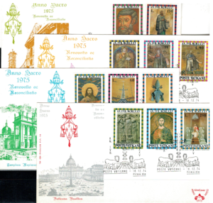 FDC RELIGIA WATYKAN MI.646-656 NR3