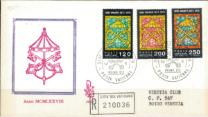FDC WITRAŻE WATYKAN MI.729-731 NR2