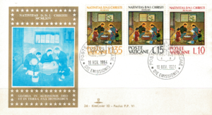 FDC BOŻE NARODZENIE WATYKAN MI.464-466 NR 4