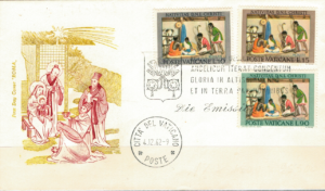 FDC BOŻE NARODZENIE WATYKAN MI.420-422 NR1