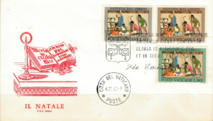 FDC BOŻE NARODZENIE WATYKAN MI.420-422 NR2
