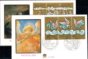 FDC BOŻE NARODZENIE WATYKAN MI.957-962 NR2