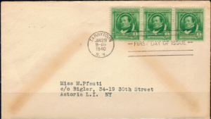 FDC SŁAWNI LUDZIE USA MI.455