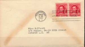 FDC SŁAWNI LUDZIE USA MI.456