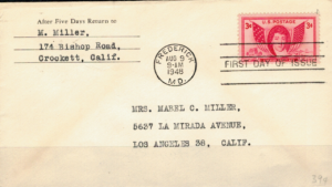 FDC SŁAWNI LUDZIE USA MI.575