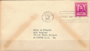 FDC SŁAWNI LUDZIE USA MI.462