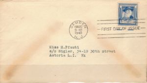 FDC SŁAWNI LUDZIE USA MI.463
