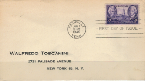 FDC SŁAWNI LUDZIE USA MI.566