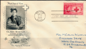 FDC CZERWONY KRZYŻ USA MI.580