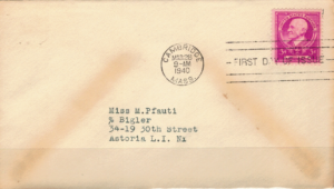 FDC SŁAWNI LUDZIE USA MI.467
