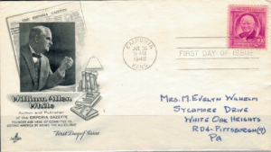 FDC SŁAWNI LUDZIE USA MI.573