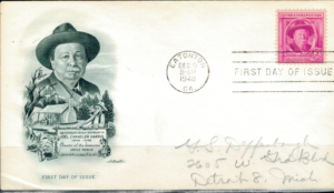 FDC SŁAWNI LUDZIE USA MI.593 NR2