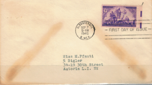 FDC ROCZNICA USA MI.494