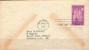 FDC ROCZNICA USA MI.491