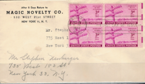FDC TELEGRAM USA MI.527