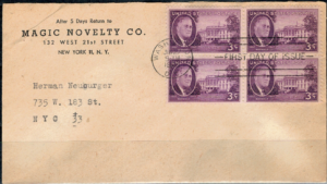 FDC SŁAWNI LUDZIE USA MI.536