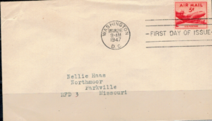 FDC LOTNICTWO USA MI.552 NR1