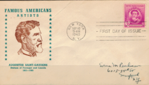 FDC SŁAWNI LUDZIE USA MI.482