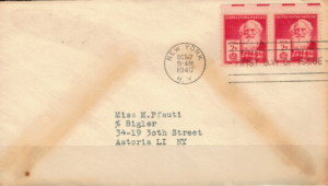 FDC SŁAWNI LUDZIE USA MI.486