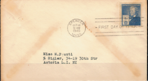 FDC SŁAWNI LUDZIE USA MI.488