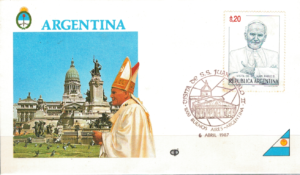 WIZYTA JANA PAWŁA II ARGENTYNA - BUENOS AIRES KOPERTA