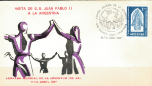 WIZYTA JANA PAWŁA II ARGENTYNA - JORNADA MUNDIAL DE LA JUVENTUD KOPERTA