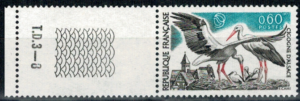 BOCIANY FRANCJA MI.1831** Z PUSTYMPOLEM I NR.WALCA