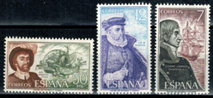SŁAWNI LUDZIE HISZPANIA MI.2201-2203**