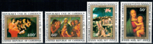 BOŻE NARODZENIE KAMERUN MI.870-873**