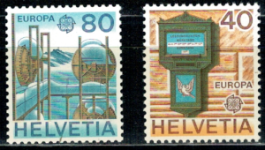 EUROPA CEPT SZWAJCARIA MI. 1154-1155**