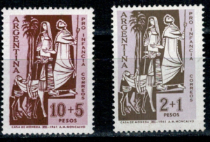 BOŻE NARODZENIE ARGENTYNA MI.791-792**