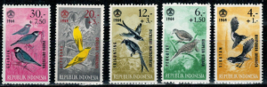 PTAKI INDONEZJA MI.460-464**