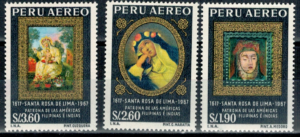 MALARSTWO PERU MI. 683-685**