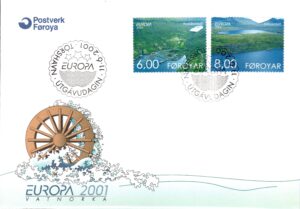 FDC EUROPA WYSPY OWCZE MI.402-403