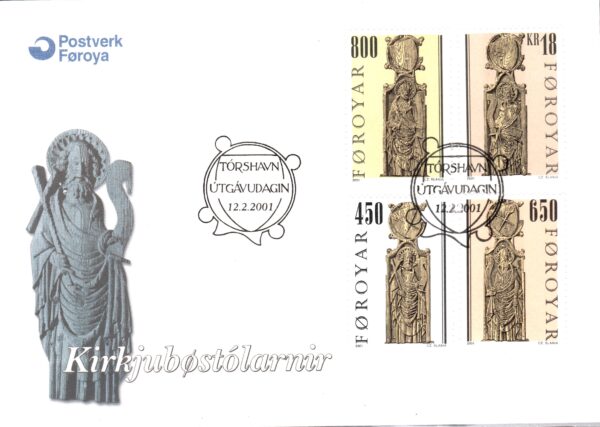 FDC RELIGIA WYSPY OWCZE MI.387-390