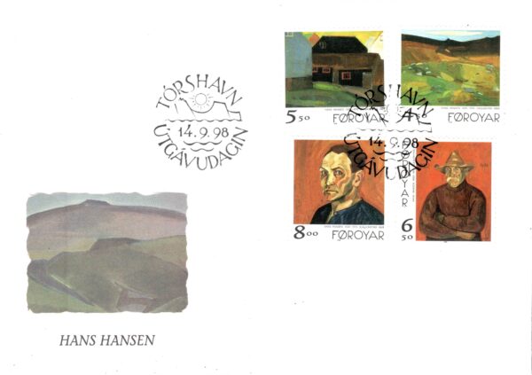 FDC MALARSTWO WYSPY OWCZE MI.341-344