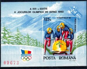 OLIMPIADA ZIMOWA RUMUNIA MI.BL.270**