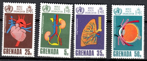 WHO GRENADA MI.293-296**