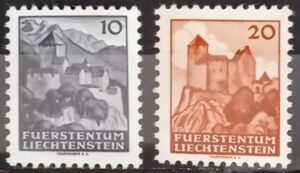 ARCHITEKTURA LIECHTENSTEIN MI.222-223**