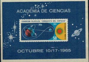 LOT W KOSMOS KUBA MI.BL.27**