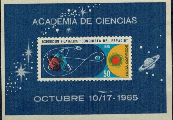 LOT W KOSMOS KUBA MI.BL.27**